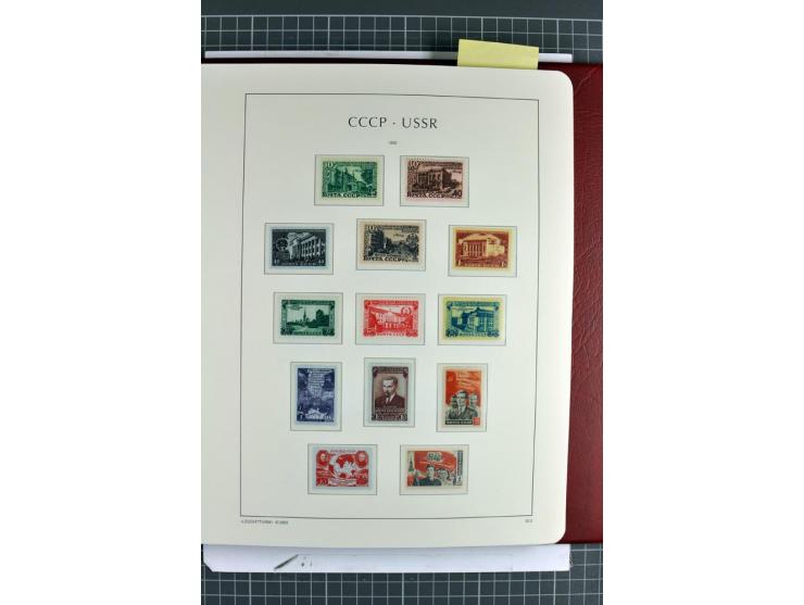 1866/2012, postfrische Sammlung mit einigen wenigen ungebrauchten, in den Hauptnummern in weiten Teilen kpl. mit u.a. Mi.-Nr.
