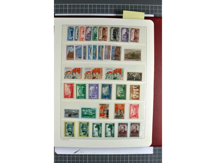1866/2012, postfrische Sammlung mit einigen wenigen ungebrauchten, in den Hauptnummern in weiten Teilen kpl. mit u.a. Mi.-Nr.