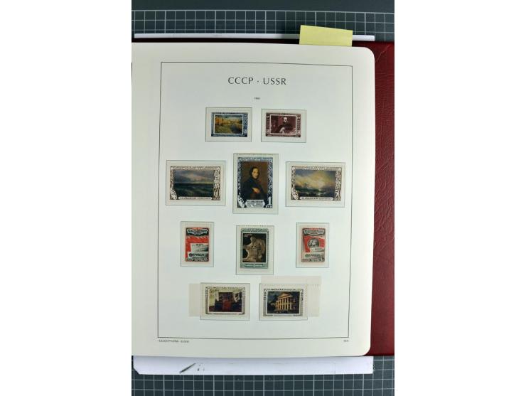 1866/2012, postfrische Sammlung mit einigen wenigen ungebrauchten, in den Hauptnummern in weiten Teilen kpl. mit u.a. Mi.-Nr.