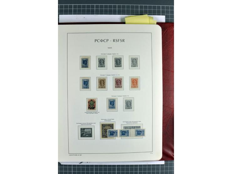 1866/2012, postfrische Sammlung mit einigen wenigen ungebrauchten, in den Hauptnummern in weiten Teilen kpl. mit u.a. Mi.-Nr.