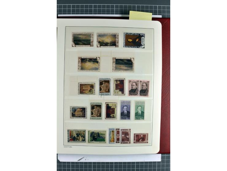 1866/2012, postfrische Sammlung mit einigen wenigen ungebrauchten, in den Hauptnummern in weiten Teilen kpl. mit u.a. Mi.-Nr.