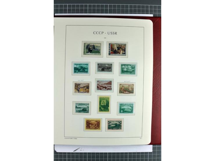 1866/2012, postfrische Sammlung mit einigen wenigen ungebrauchten, in den Hauptnummern in weiten Teilen kpl. mit u.a. Mi.-Nr.