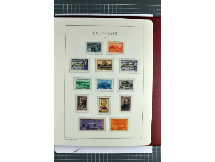 1866/2012, postfrische Sammlung mit einigen wenigen ungebrauchten, in den Hauptnummern in weiten Teilen kpl. mit u.a. Mi.-Nr.