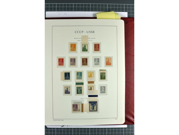 1866/2012, postfrische Sammlung mit einigen wenigen ungebrauchten, in den Hauptnummern in weiten Teilen kpl. mit u.a. Mi.-Nr.