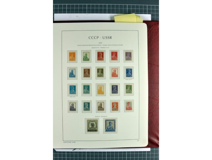 1866/2012, postfrische Sammlung mit einigen wenigen ungebrauchten, in den Hauptnummern in weiten Teilen kpl. mit u.a. Mi.-Nr.