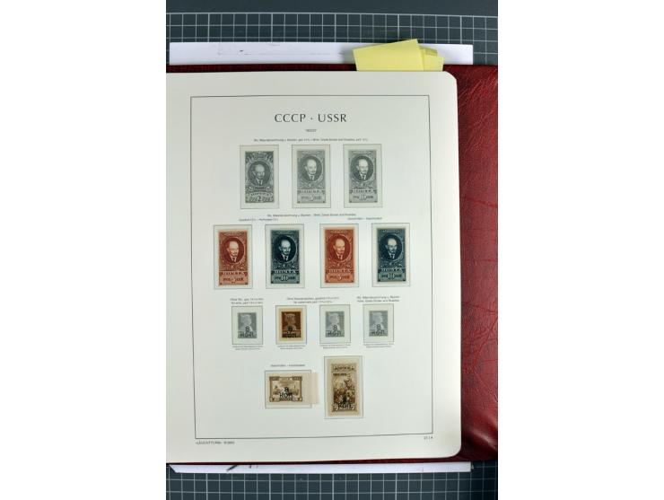 1866/2012, postfrische Sammlung mit einigen wenigen ungebrauchten, in den Hauptnummern in weiten Teilen kpl. mit u.a. Mi.-Nr.
