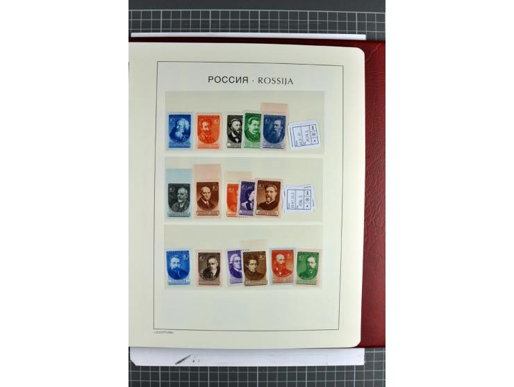 1866/2012, postfrische Sammlung mit einigen wenigen ungebrauchten, in den Hauptnummern in weiten Teilen kpl. mit u.a. Mi.-Nr.