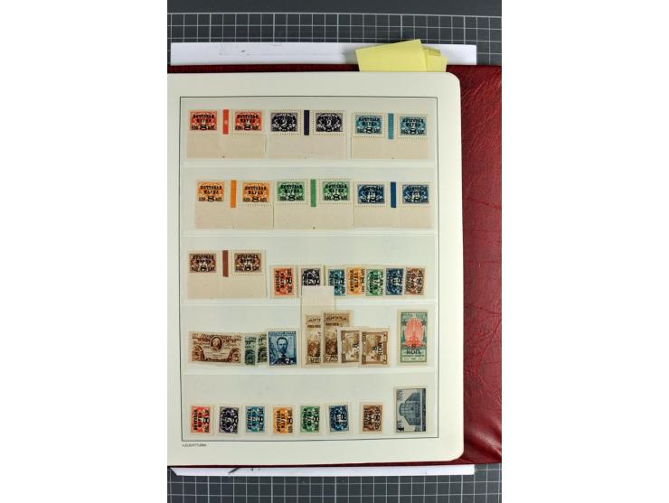 1866/2012, postfrische Sammlung mit einigen wenigen ungebrauchten, in den Hauptnummern in weiten Teilen kpl. mit u.a. Mi.-Nr.