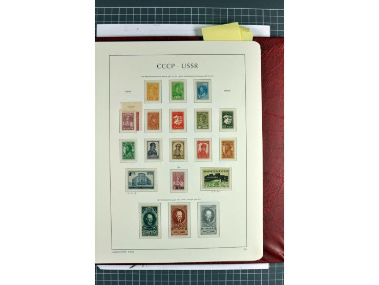 1866/2012, postfrische Sammlung mit einigen wenigen ungebrauchten, in den Hauptnummern in weiten Teilen kpl. mit u.a. Mi.-Nr.