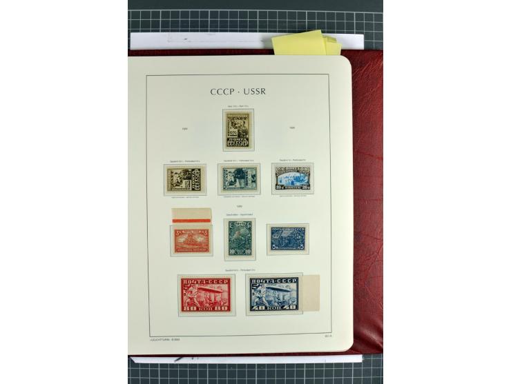 1866/2012, postfrische Sammlung mit einigen wenigen ungebrauchten, in den Hauptnummern in weiten Teilen kpl. mit u.a. Mi.-Nr.