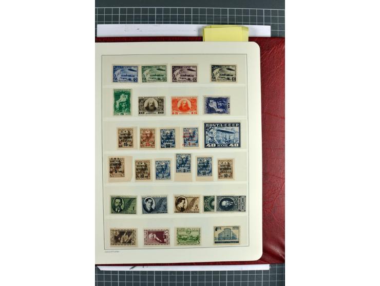 1866/2012, postfrische Sammlung mit einigen wenigen ungebrauchten, in den Hauptnummern in weiten Teilen kpl. mit u.a. Mi.-Nr.