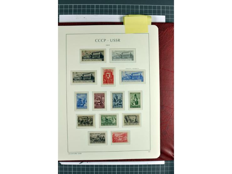 1866/2012, postfrische Sammlung mit einigen wenigen ungebrauchten, in den Hauptnummern in weiten Teilen kpl. mit u.a. Mi.-Nr.