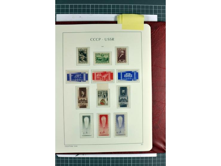 1866/2012, postfrische Sammlung mit einigen wenigen ungebrauchten, in den Hauptnummern in weiten Teilen kpl. mit u.a. Mi.-Nr.