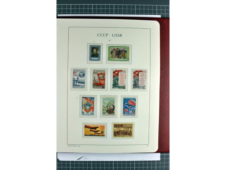 1866/2012, postfrische Sammlung mit einigen wenigen ungebrauchten, in den Hauptnummern in weiten Teilen kpl. mit u.a. Mi.-Nr.