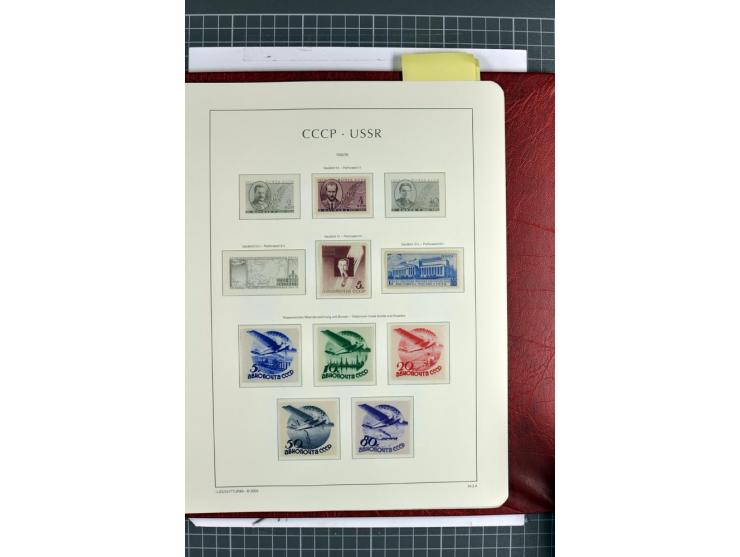 1866/2012, postfrische Sammlung mit einigen wenigen ungebrauchten, in den Hauptnummern in weiten Teilen kpl. mit u.a. Mi.-Nr.
