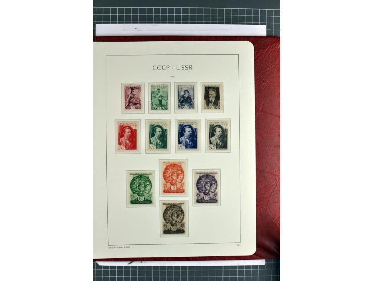 1866/2012, postfrische Sammlung mit einigen wenigen ungebrauchten, in den Hauptnummern in weiten Teilen kpl. mit u.a. Mi.-Nr.