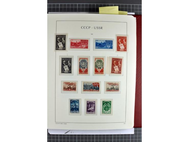 1866/2012, postfrische Sammlung mit einigen wenigen ungebrauchten, in den Hauptnummern in weiten Teilen kpl. mit u.a. Mi.-Nr.