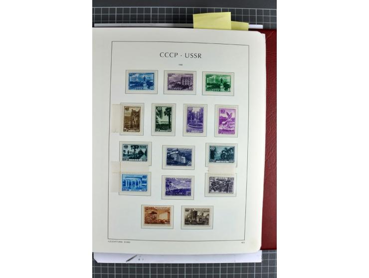 1866/2012, postfrische Sammlung mit einigen wenigen ungebrauchten, in den Hauptnummern in weiten Teilen kpl. mit u.a. Mi.-Nr.