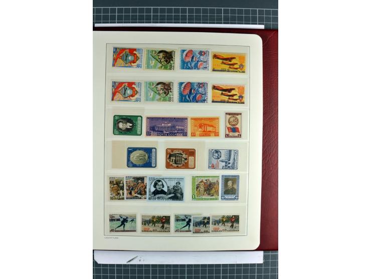 1866/2012, postfrische Sammlung mit einigen wenigen ungebrauchten, in den Hauptnummern in weiten Teilen kpl. mit u.a. Mi.-Nr.