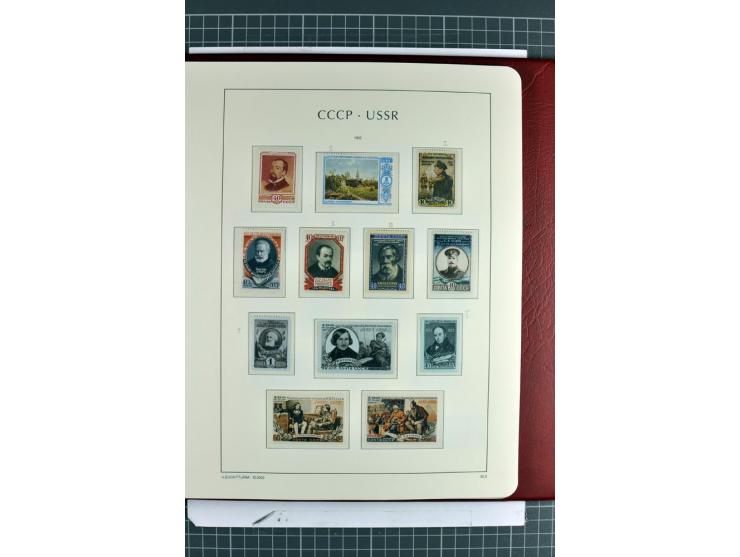 1866/2012, postfrische Sammlung mit einigen wenigen ungebrauchten, in den Hauptnummern in weiten Teilen kpl. mit u.a. Mi.-Nr.
