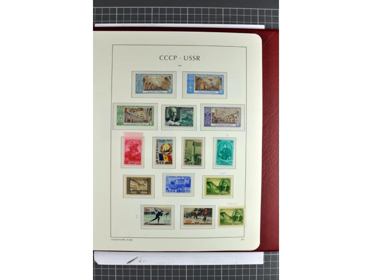 1866/2012, postfrische Sammlung mit einigen wenigen ungebrauchten, in den Hauptnummern in weiten Teilen kpl. mit u.a. Mi.-Nr.