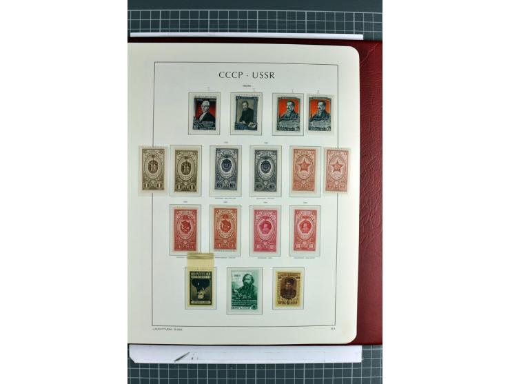 1866/2012, postfrische Sammlung mit einigen wenigen ungebrauchten, in den Hauptnummern in weiten Teilen kpl. mit u.a. Mi.-Nr.