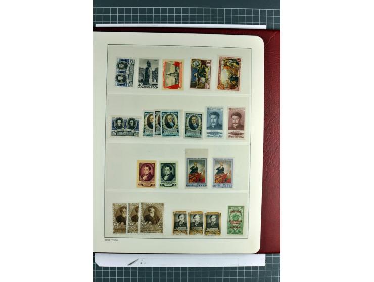 1866/2012, postfrische Sammlung mit einigen wenigen ungebrauchten, in den Hauptnummern in weiten Teilen kpl. mit u.a. Mi.-Nr.