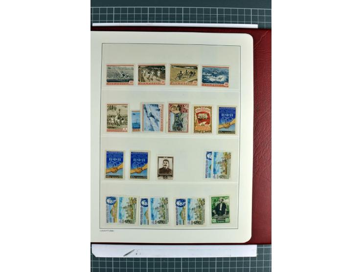 1866/2012, postfrische Sammlung mit einigen wenigen ungebrauchten, in den Hauptnummern in weiten Teilen kpl. mit u.a. Mi.-Nr.