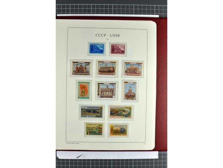 1866/2012, postfrische Sammlung mit einigen wenigen ungebrauchten, in den Hauptnummern in weiten Teilen kpl. mit u.a. Mi.-Nr.