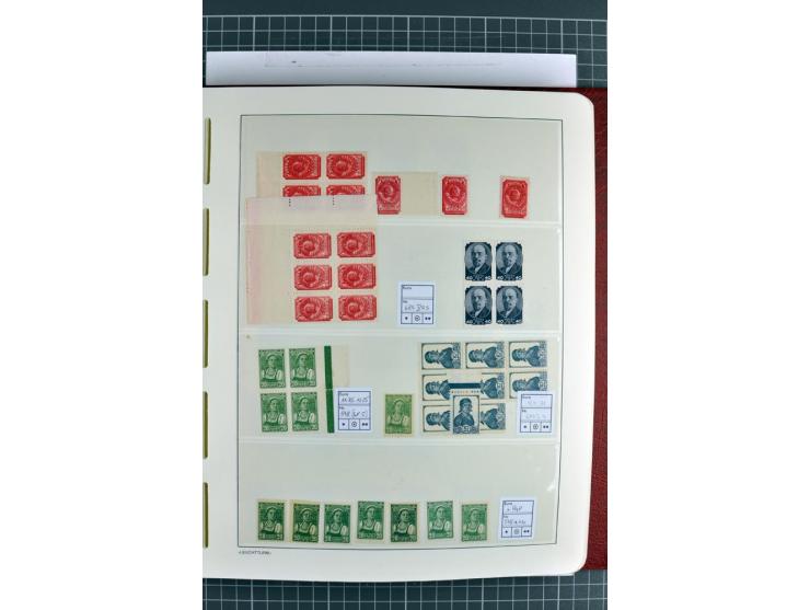 1866/2012, postfrische Sammlung mit einigen wenigen ungebrauchten, in den Hauptnummern in weiten Teilen kpl. mit u.a. Mi.-Nr.