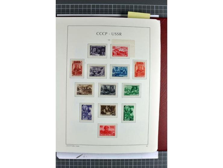 1866/2012, postfrische Sammlung mit einigen wenigen ungebrauchten, in den Hauptnummern in weiten Teilen kpl. mit u.a. Mi.-Nr.