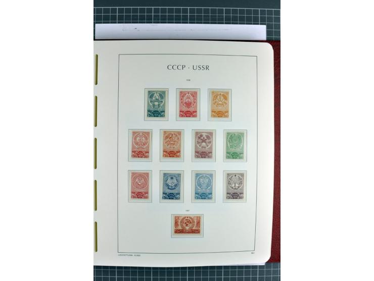 1866/2012, postfrische Sammlung mit einigen wenigen ungebrauchten, in den Hauptnummern in weiten Teilen kpl. mit u.a. Mi.-Nr.