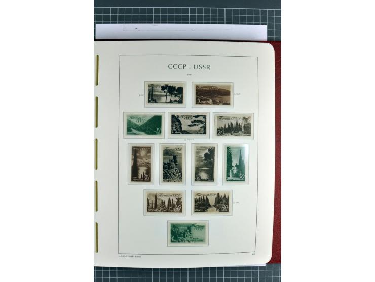 1866/2012, postfrische Sammlung mit einigen wenigen ungebrauchten, in den Hauptnummern in weiten Teilen kpl. mit u.a. Mi.-Nr.