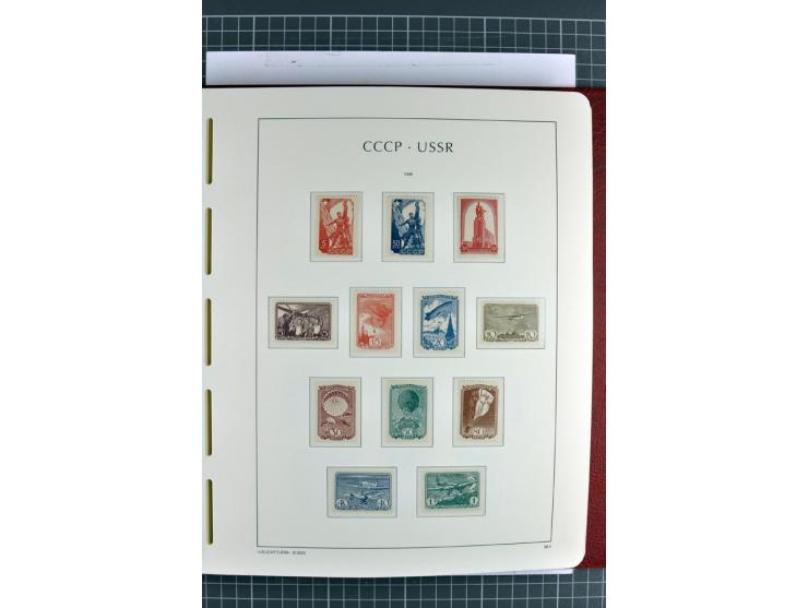1866/2012, postfrische Sammlung mit einigen wenigen ungebrauchten, in den Hauptnummern in weiten Teilen kpl. mit u.a. Mi.-Nr.