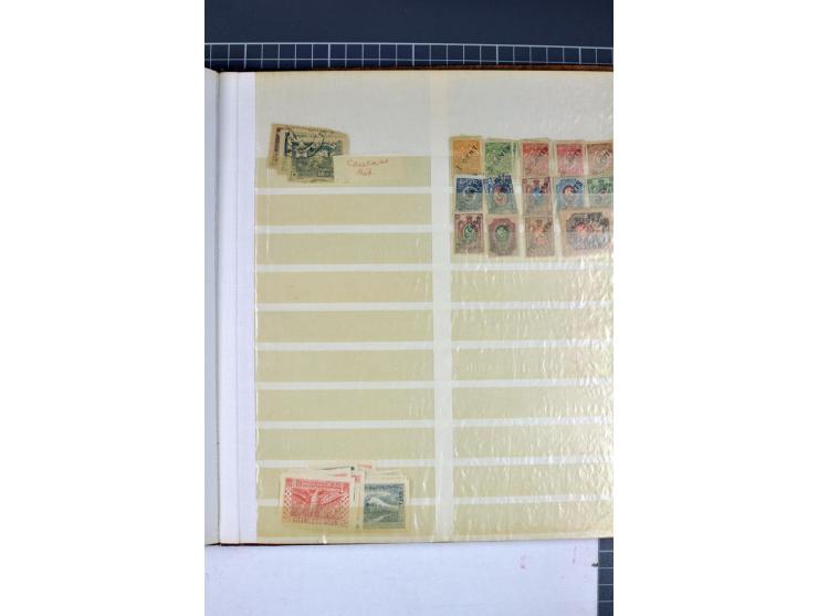 1863/1923, umfangreiche ungebrauchte/postfrische und gestempelte Sammlung mit einigen Briefen, dabei Gebührenmarken, Wenden, 
