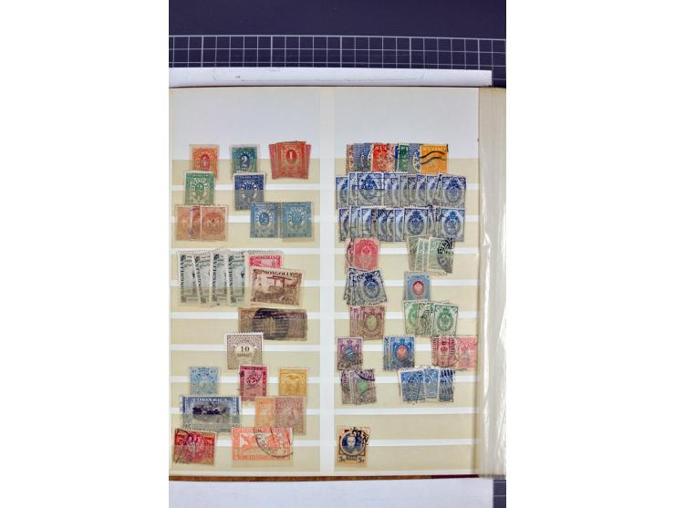 1863/1923, umfangreiche ungebrauchte/postfrische und gestempelte Sammlung mit einigen Briefen, dabei Gebührenmarken, Wenden, 