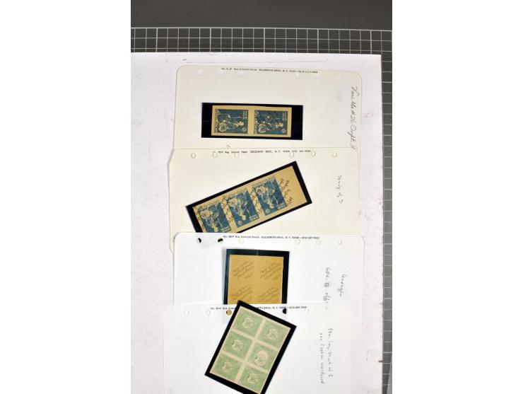 1863/1923, umfangreiche ungebrauchte/postfrische und gestempelte Sammlung mit einigen Briefen, dabei Gebührenmarken, Wenden, 
