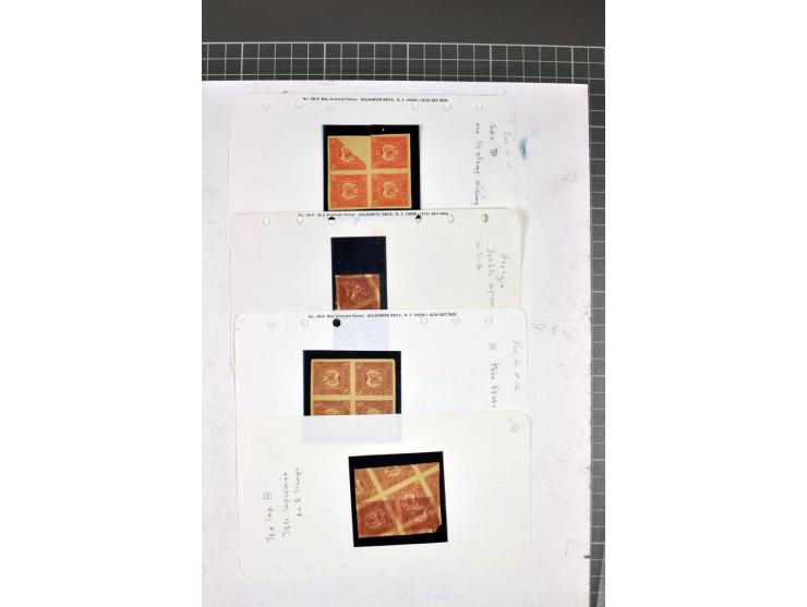 1863/1923, umfangreiche ungebrauchte/postfrische und gestempelte Sammlung mit einigen Briefen, dabei Gebührenmarken, Wenden, 