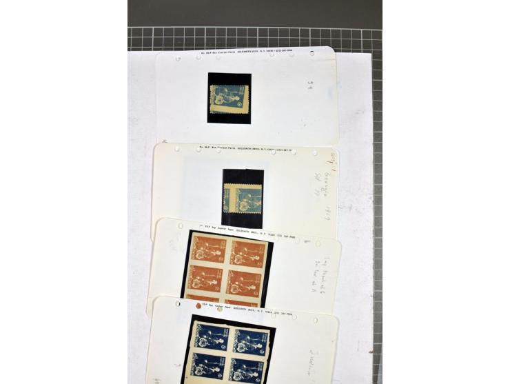 1863/1923, umfangreiche ungebrauchte/postfrische und gestempelte Sammlung mit einigen Briefen, dabei Gebührenmarken, Wenden, 