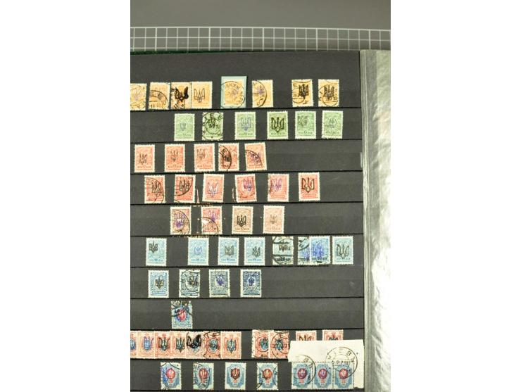 1863/1923, umfangreiche ungebrauchte/postfrische und gestempelte Sammlung mit einigen Briefen, dabei Gebührenmarken, Wenden, 