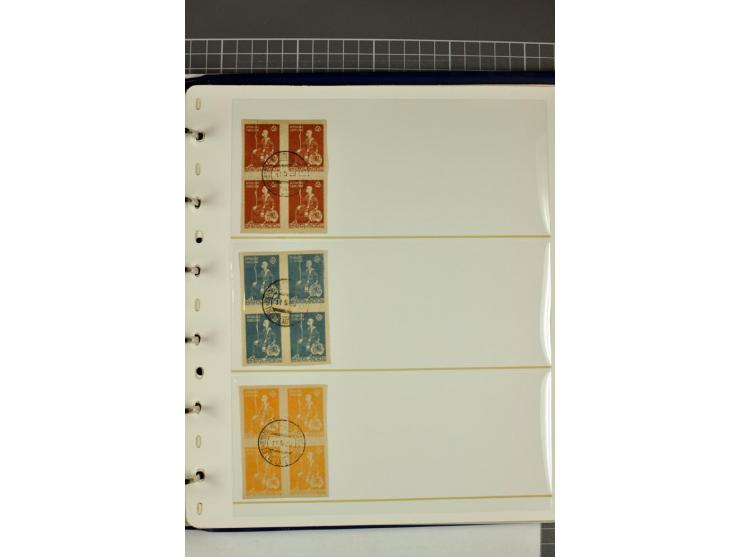 1863/1923, umfangreiche ungebrauchte/postfrische und gestempelte Sammlung mit einigen Briefen, dabei Gebührenmarken, Wenden, 