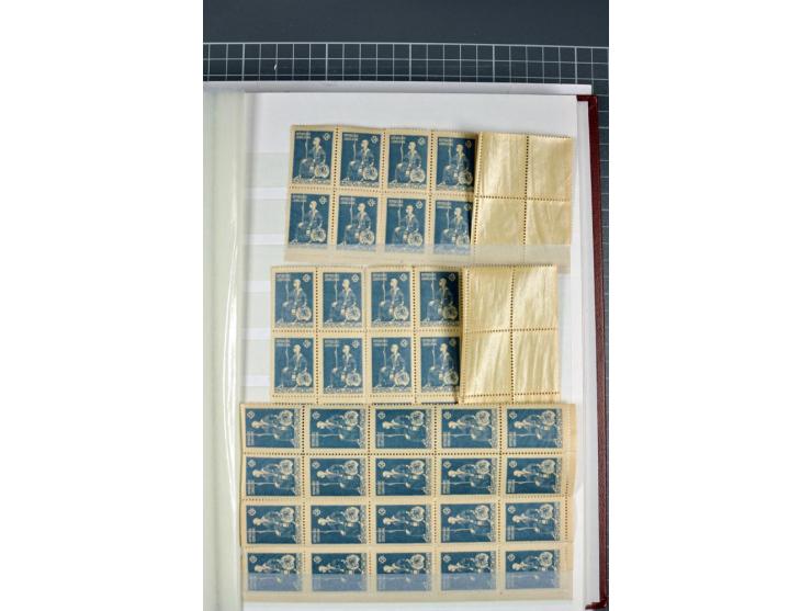 1863/1923, umfangreiche ungebrauchte/postfrische und gestempelte Sammlung mit einigen Briefen, dabei Gebührenmarken, Wenden, 