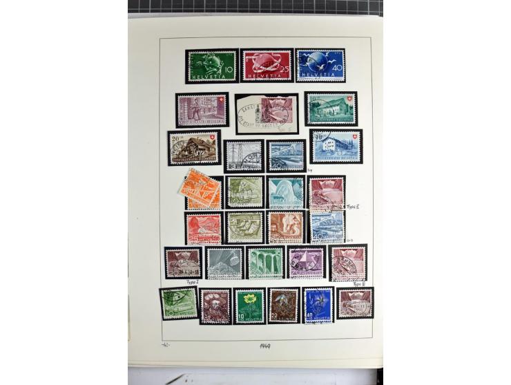 1852/2009, sehr schöne gestempelte Sammlung mit etlichen Briefen, vor 1900 gut besetzt mit verschiedenen Farben und Zähnungen