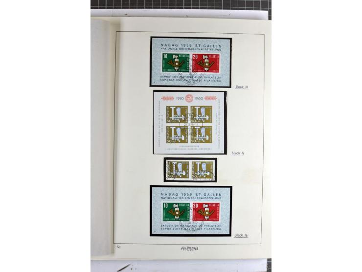 1852/2009, sehr schöne gestempelte Sammlung mit etlichen Briefen, vor 1900 gut besetzt mit verschiedenen Farben und Zähnungen