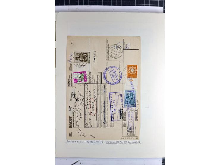 1852/2009, sehr schöne gestempelte Sammlung mit etlichen Briefen, vor 1900 gut besetzt mit verschiedenen Farben und Zähnungen