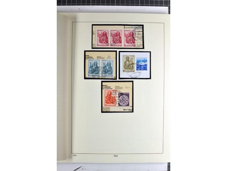 1852/2009, sehr schöne gestempelte Sammlung mit etlichen Briefen, vor 1900 gut besetzt mit verschiedenen Farben und Zähnungen