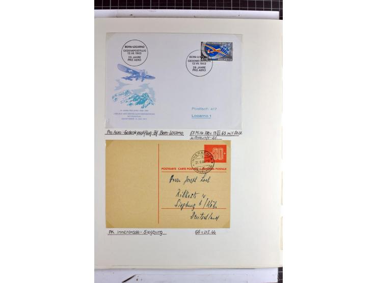 1852/2009, sehr schöne gestempelte Sammlung mit etlichen Briefen, vor 1900 gut besetzt mit verschiedenen Farben und Zähnungen