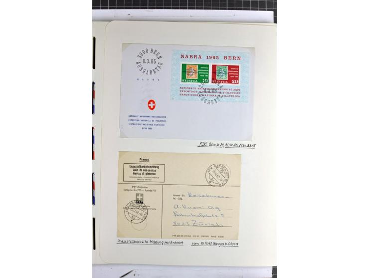 1852/2009, sehr schöne gestempelte Sammlung mit etlichen Briefen, vor 1900 gut besetzt mit verschiedenen Farben und Zähnungen