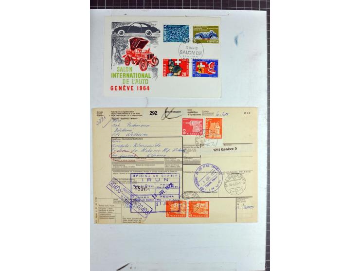 1852/2009, sehr schöne gestempelte Sammlung mit etlichen Briefen, vor 1900 gut besetzt mit verschiedenen Farben und Zähnungen