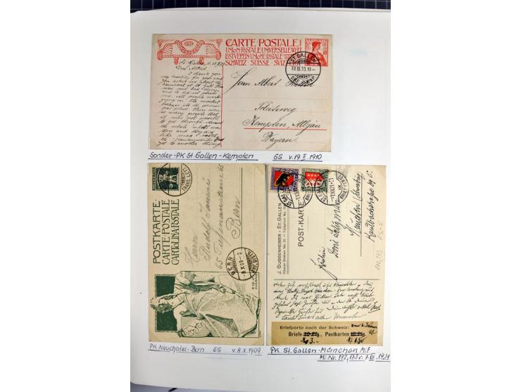 1852/2009, sehr schöne gestempelte Sammlung mit etlichen Briefen, vor 1900 gut besetzt mit verschiedenen Farben und Zähnungen